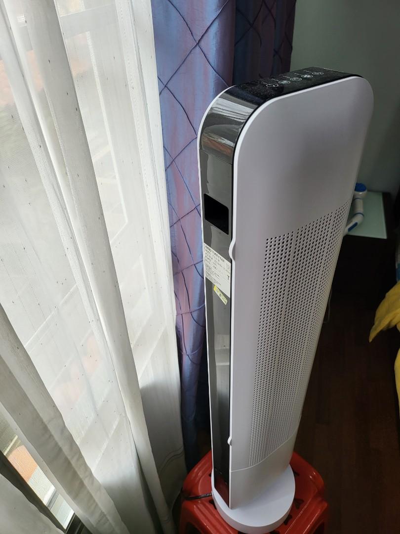 Khind Tower Fan with Remote Control White FD301R, Furniture & Home