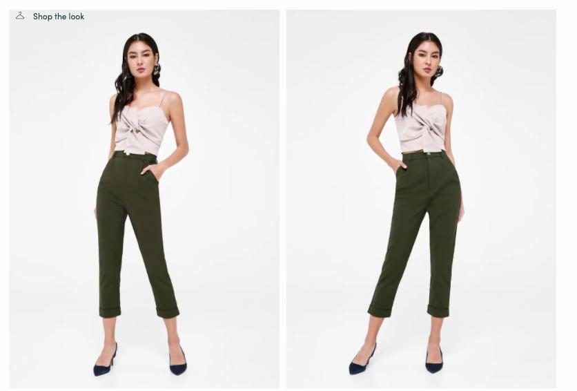 LB Love Bonito Patrice Cuffed Pants in 