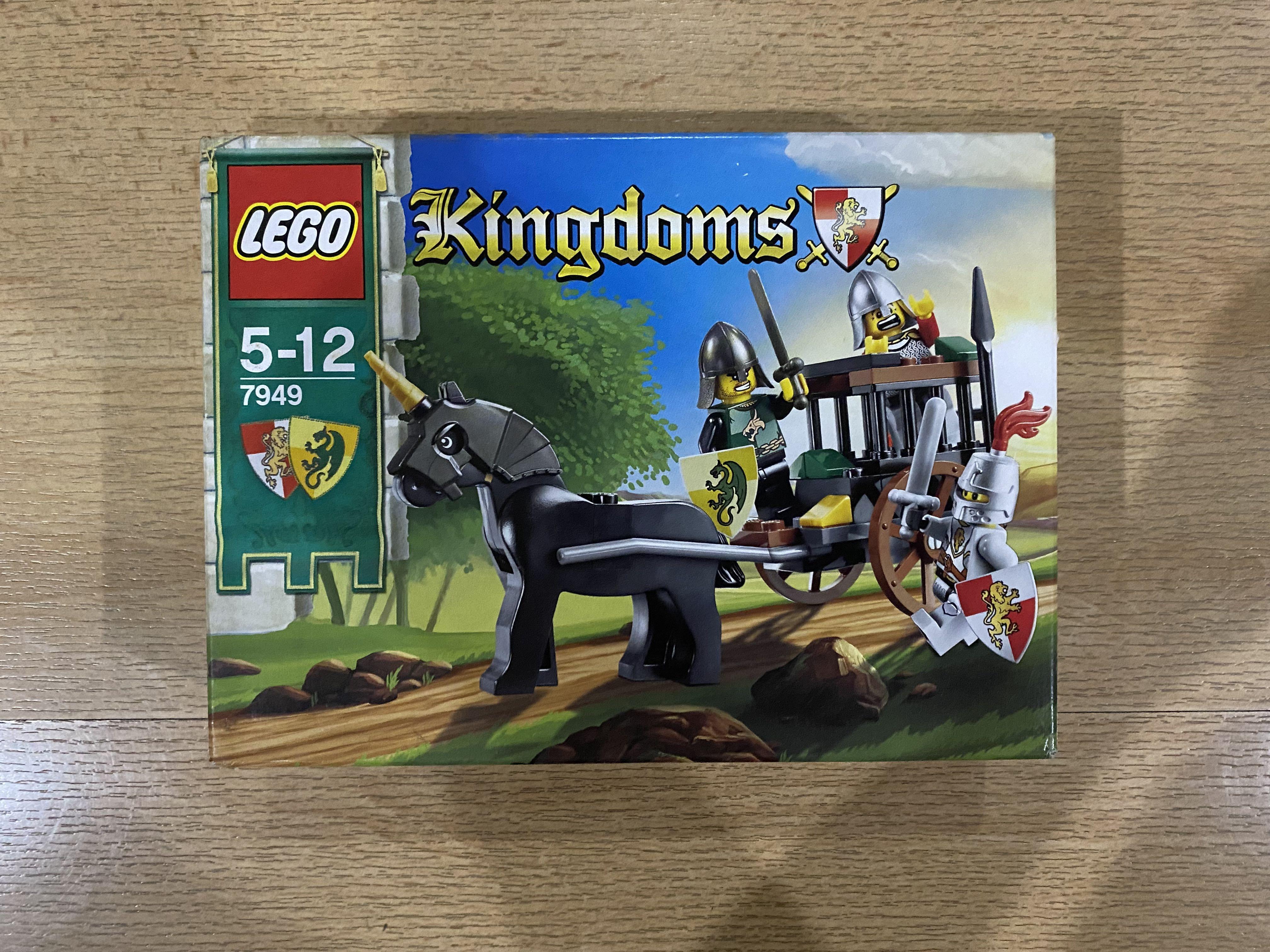 LEGO Kingdoms 7949 Prison Carriage Rescue Hobbies Toys Toys