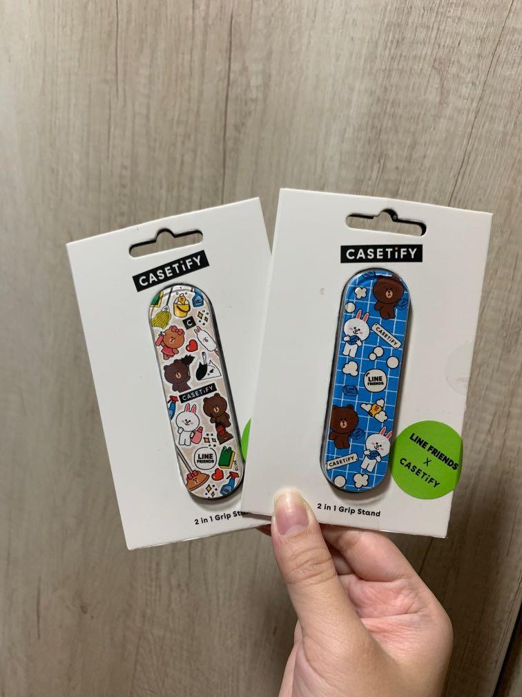 *limited edition* Line friends X Casetify 2 in 1 grip stand, Mobile
