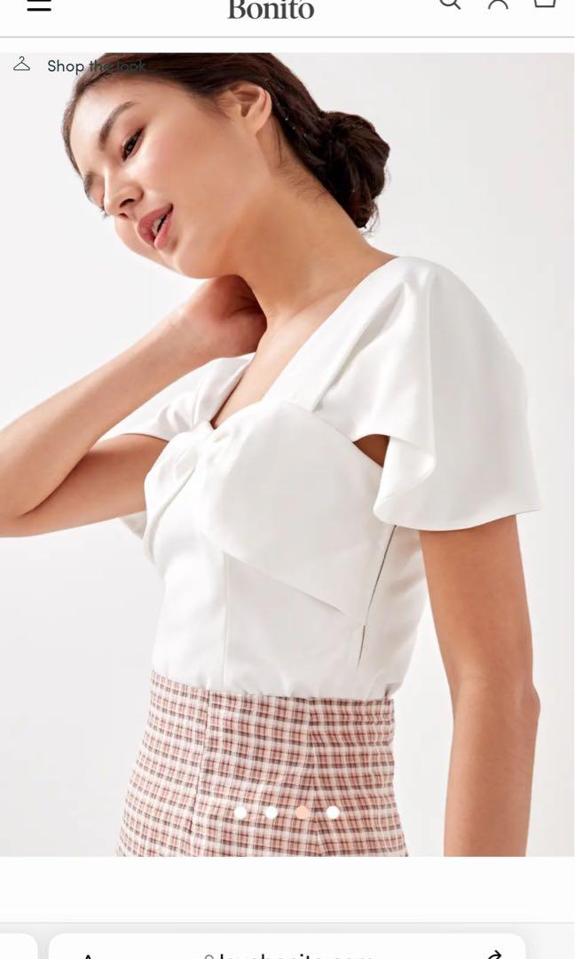 Knot bustier top on sale