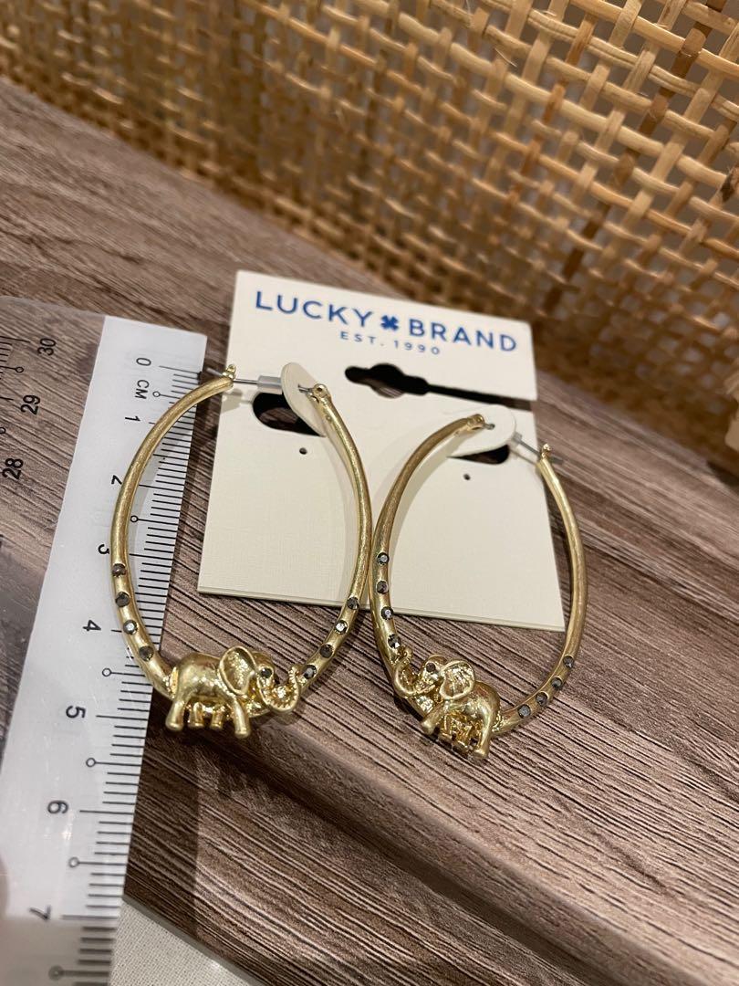 Lucky brand sale hoop earrings