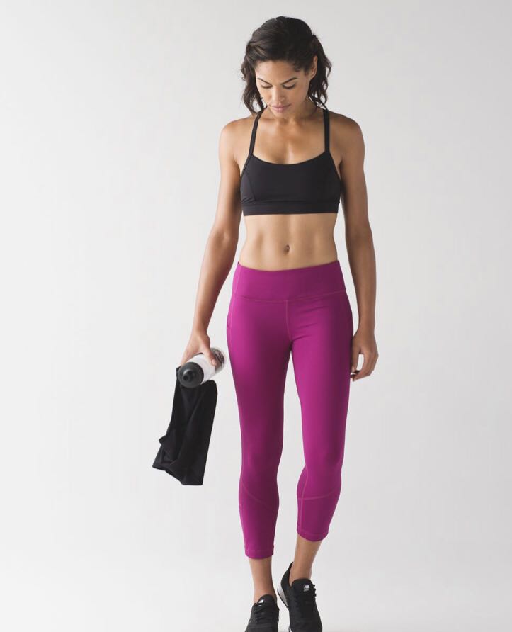 Lululemon Pace Rival crop (size 8), Women's Fashion, Activewear on