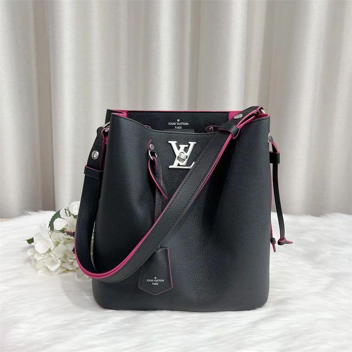 Louis Vuitton lock me bucket bag, Luxury, Bags & Wallets on Carousell