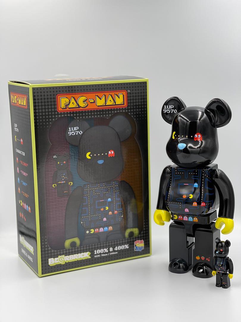 ベアブリックパックマン100%&400% PAC−MAN