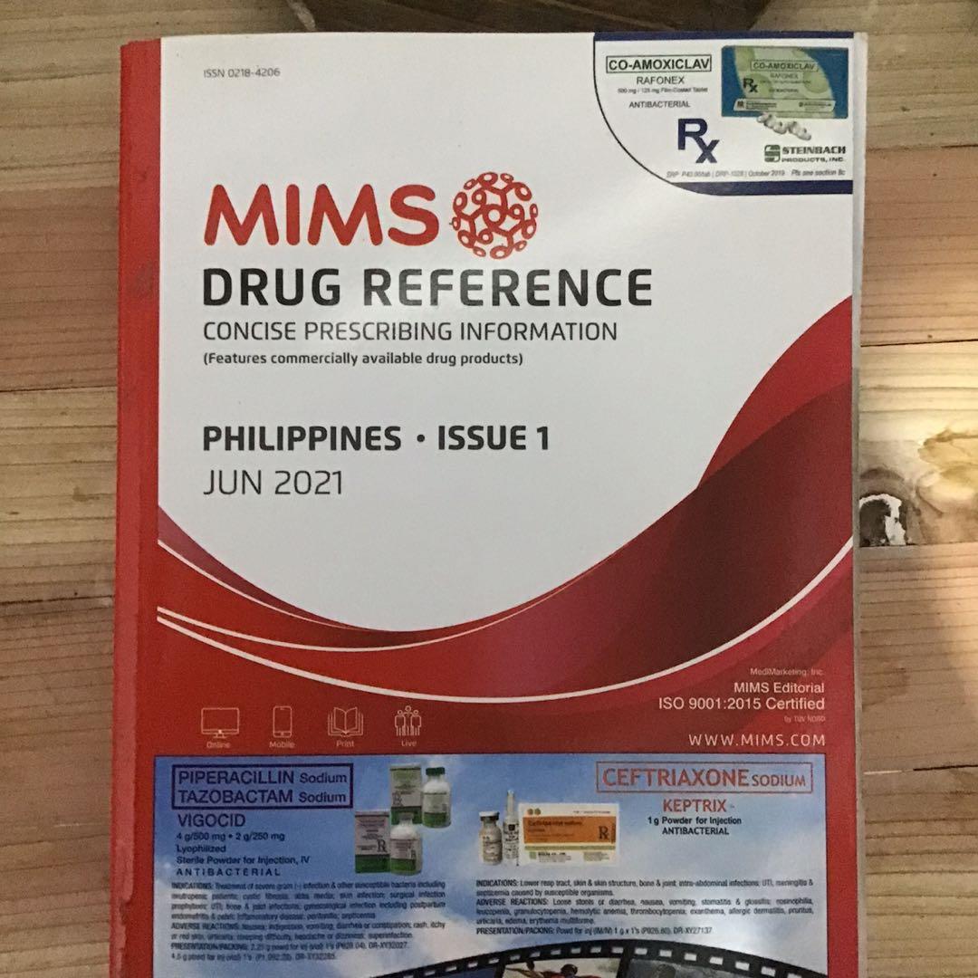 MIMS DRUG REFERENCE LATEST VERSION 2021, Hobbies & Toys, Books