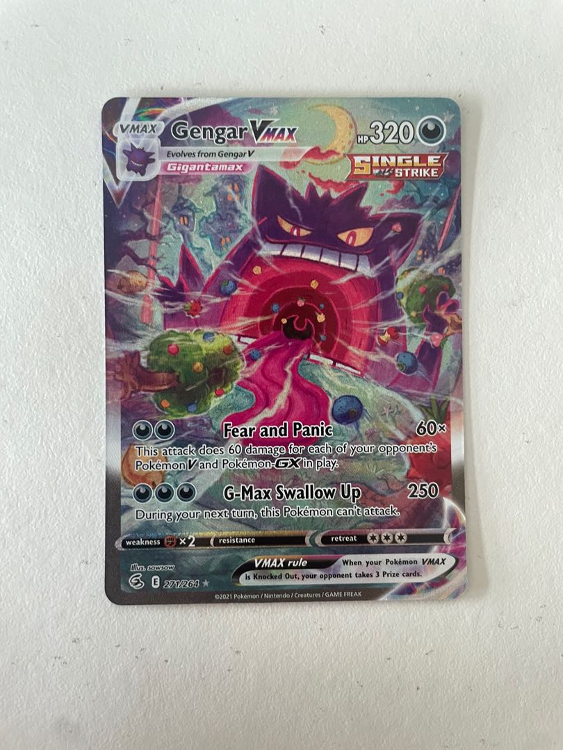Pokemon Gengar VMAX Alternate Art Secret