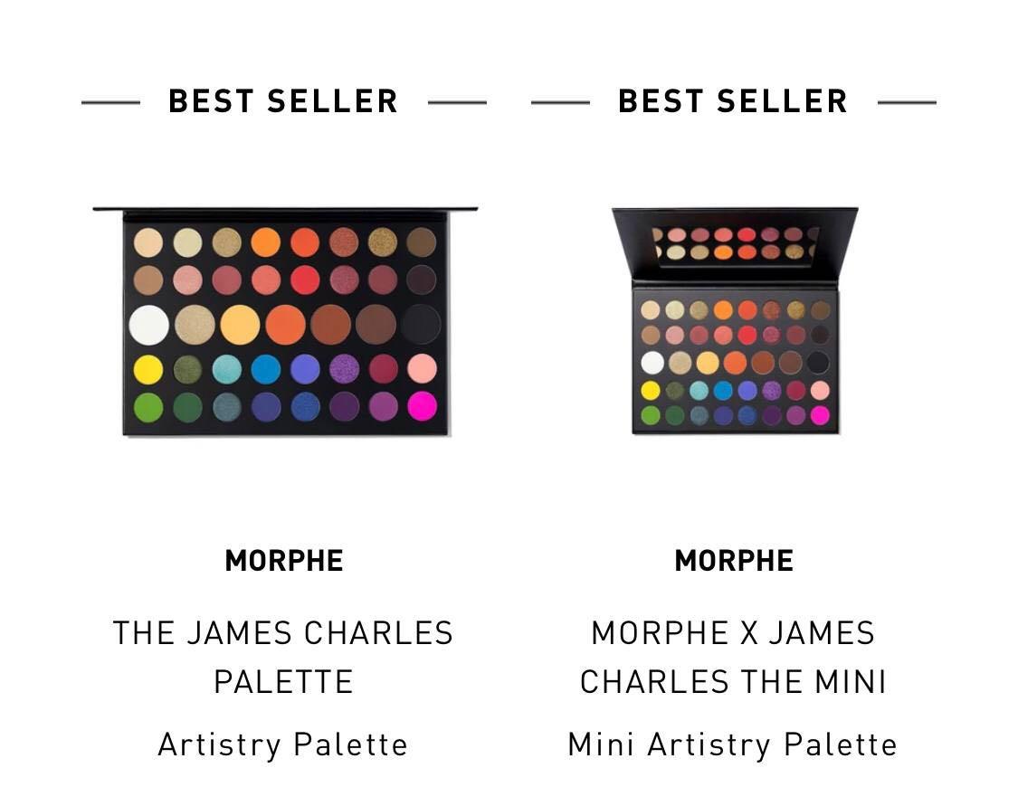Morphe shop james charles