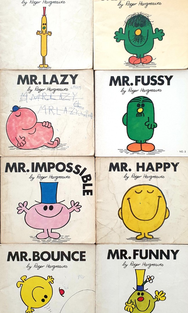 Mr Men, Hobbies & Toys, Books & Magazines, Children's Books on Carousell