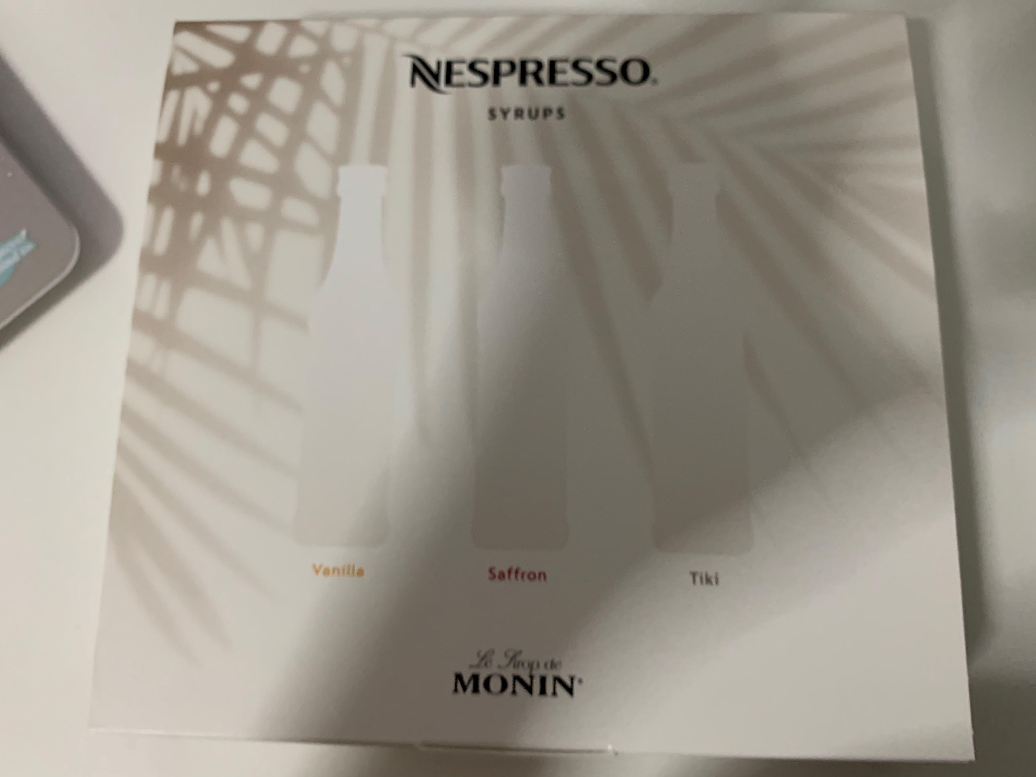 Nespresso Syrups, Food & Drinks, Beverages on Carousell