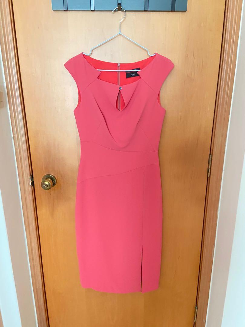 Cue pink dress 2025
