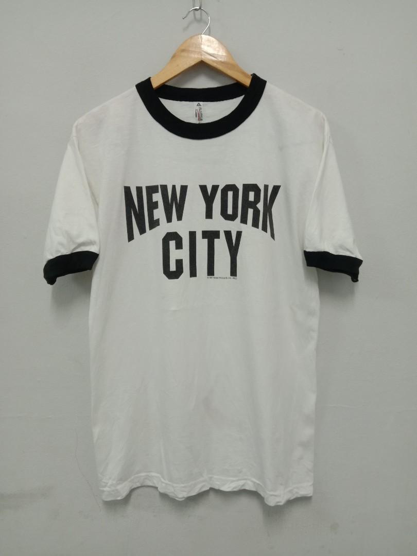 New York City John Lennon T shirt Men s Fashion Tops Sets