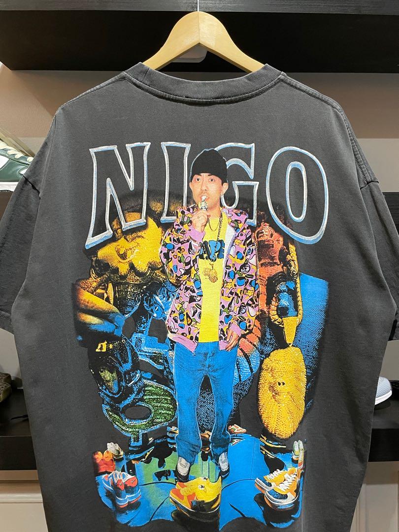 Nigo Bape Shirt Rap Tee Sz L Deadstock I Know Nigo