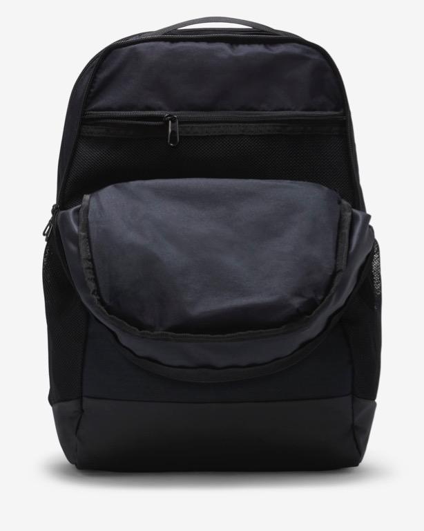 Nike Brasilia Graphic Medium Backpack (Black), Men's Fashion, Bags