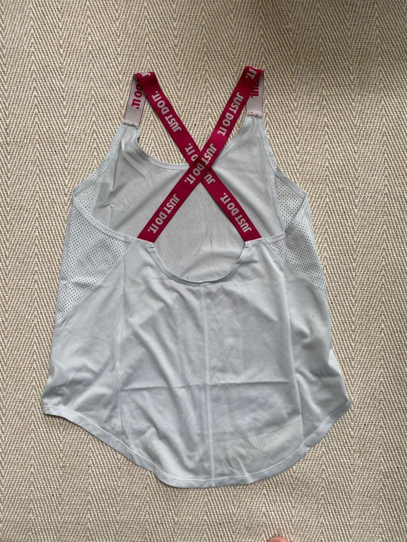 Nike cross top back tank