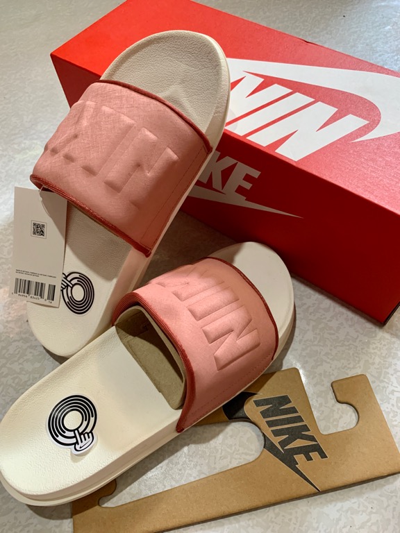 Nike Women s Offcourt Slides Sail Rust Pink Canyon Rust US 7