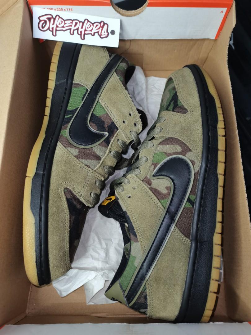 dunk low pro camo