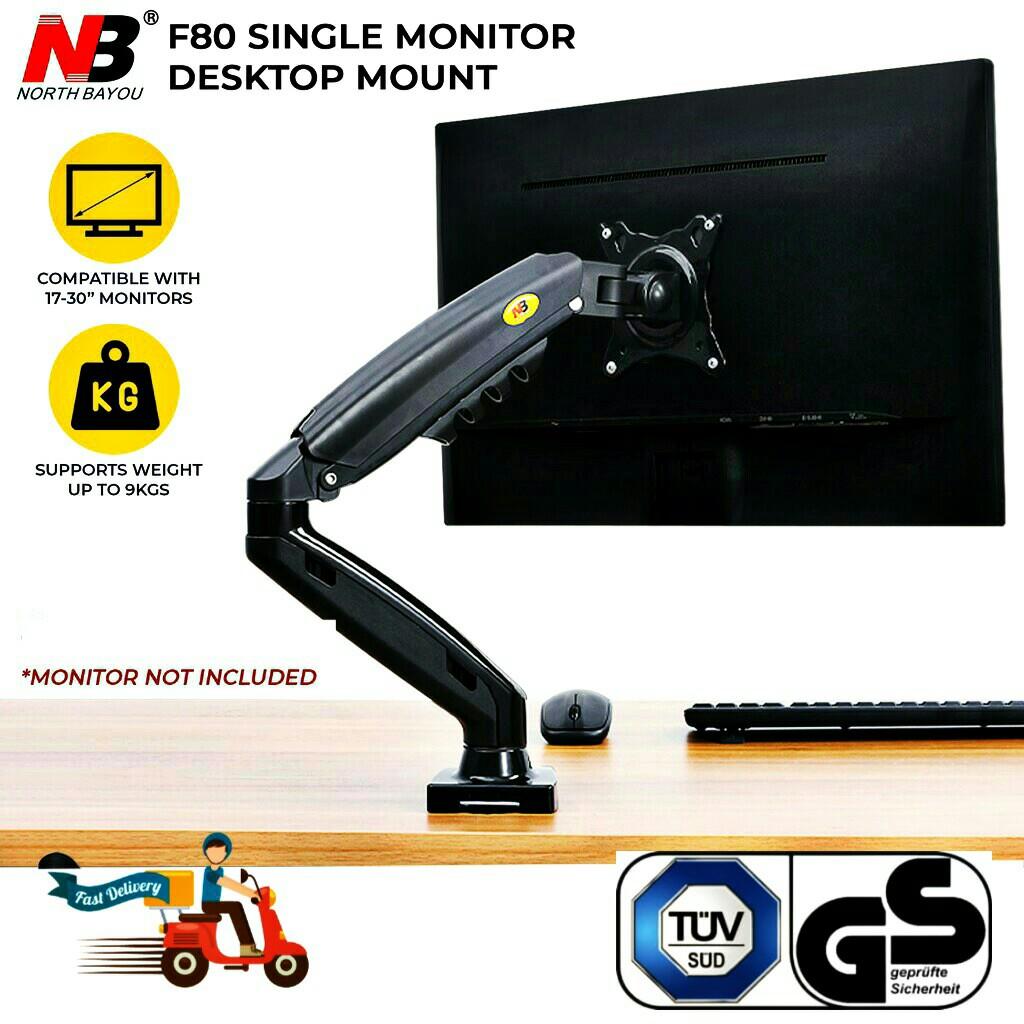 NB North Bayou Monitor Arm Full Motion Swivel Monitor Mount Review 