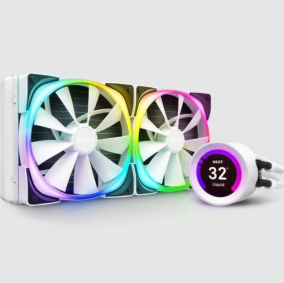 NZXT Kraken Z53/Z63/Z73 RGB Black/White, 240/280/360mm AIO Liquid Cooler  with LCD Display, Computers & Tech, Parts & Accessories, Computer Parts on  Carousell