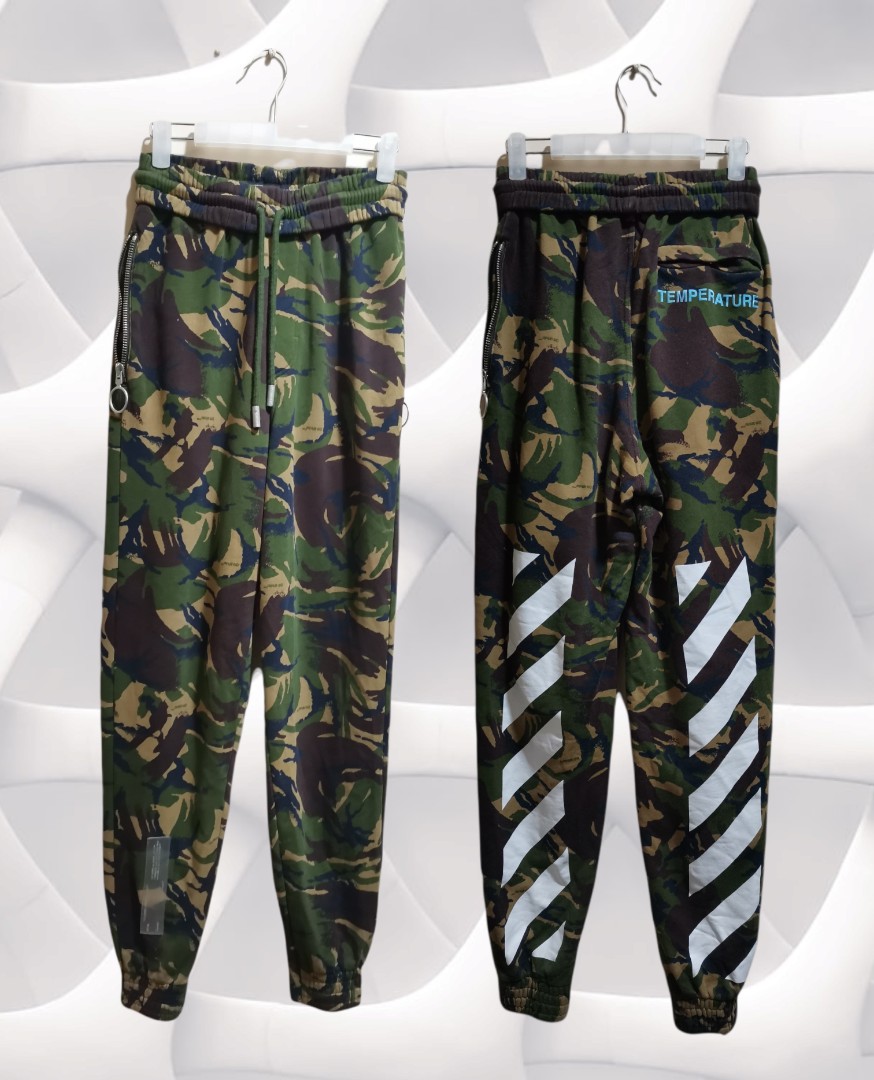 Off white shop camo sweatpants