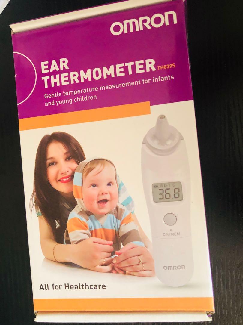 Omron Ear Thermometer, Health & Nutrition, Thermometers on Carousell
