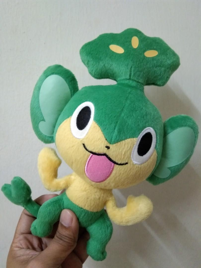 Pansage Pokemon plush Hobbies Toys Toys Games on Carousell