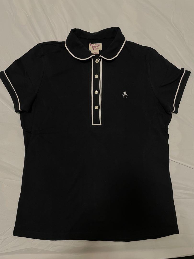 PENGUIN Polo Shirt in Black , Women's 