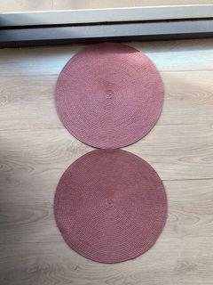 Pink Placemats from H&M home