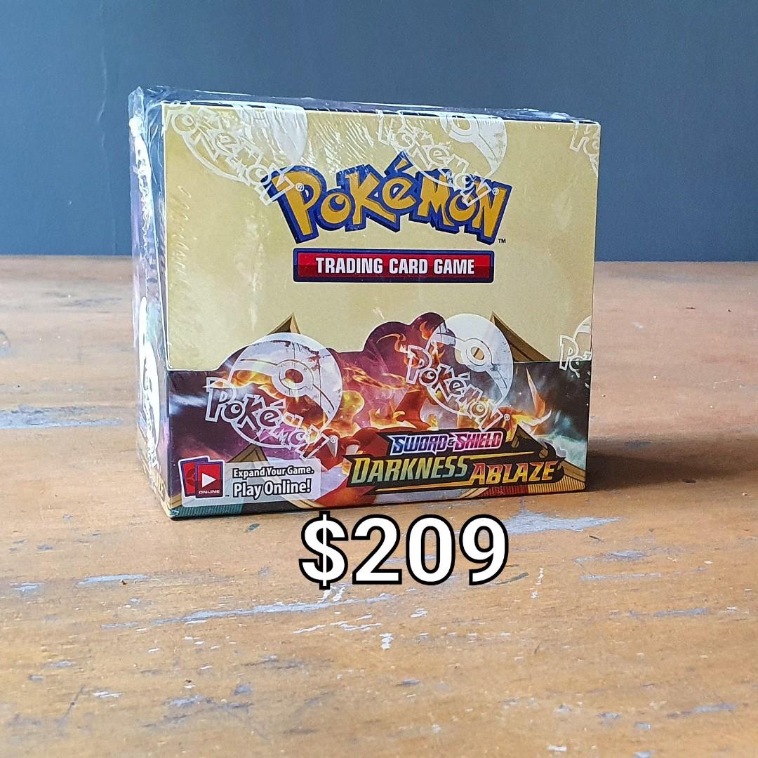 Pokemon Darkness ablaze ss3 booster box sealed, Hobbies & Toys, Toys &  Games on Carousell