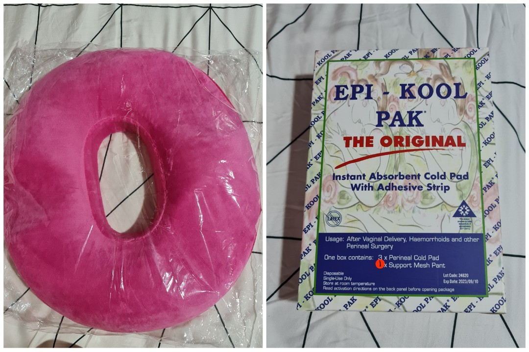 Postpartum Doughnut cushion & cooling pad, Babies & Kids, Maternity