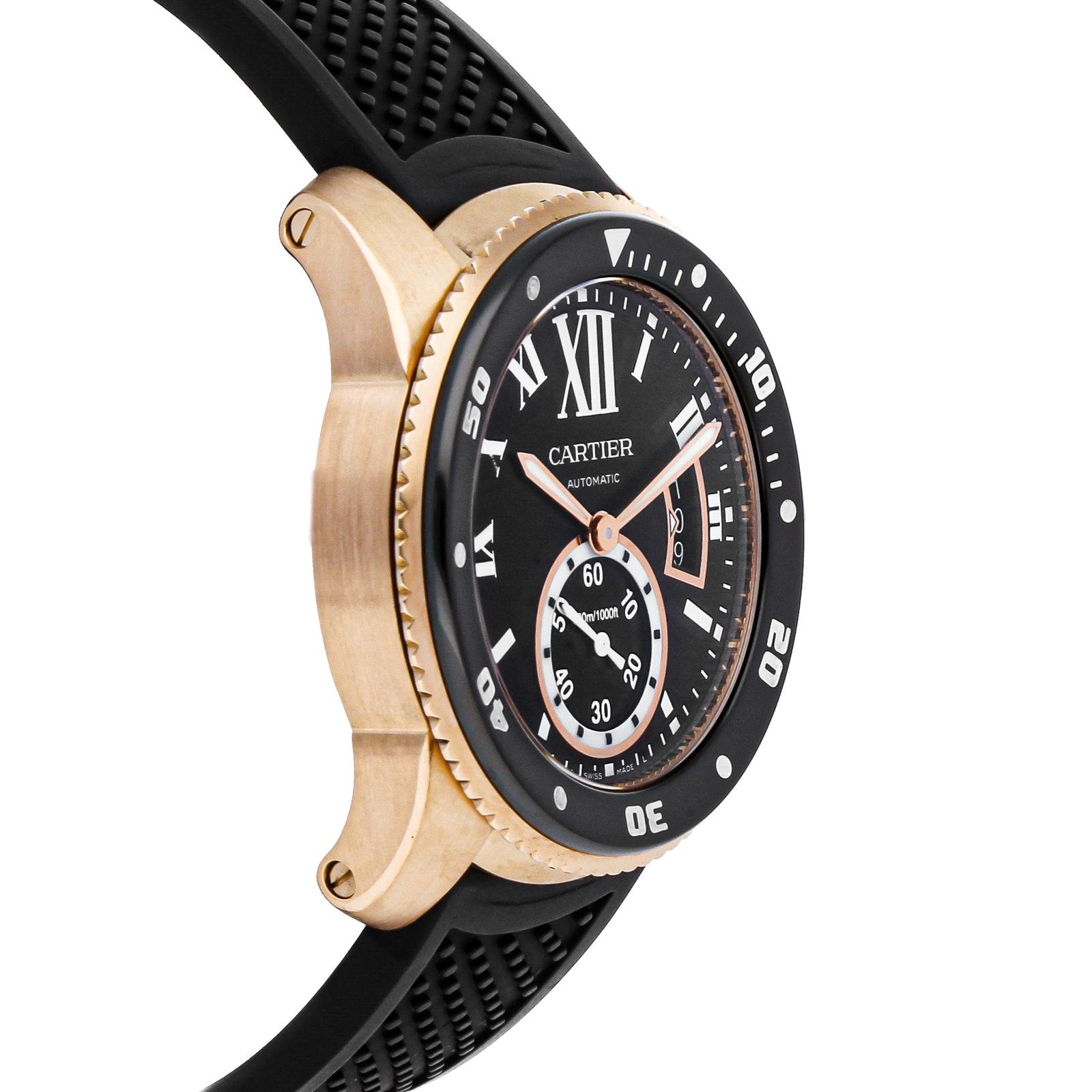 Pre Owned Cartier Calibre De Cartier Diver W7100052 Luxury