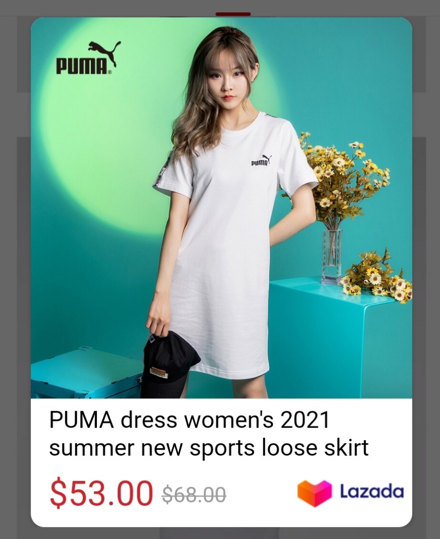 Puma long hotsell dress