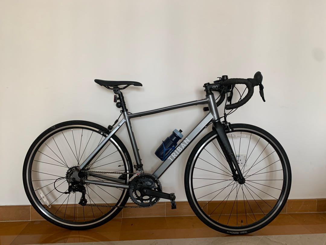 Triban Womens Bike Medium Triban Blue TRIBAN Women's Road Bike