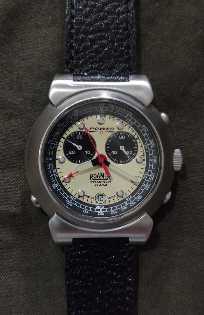 Roamer power 8 store chronograph
