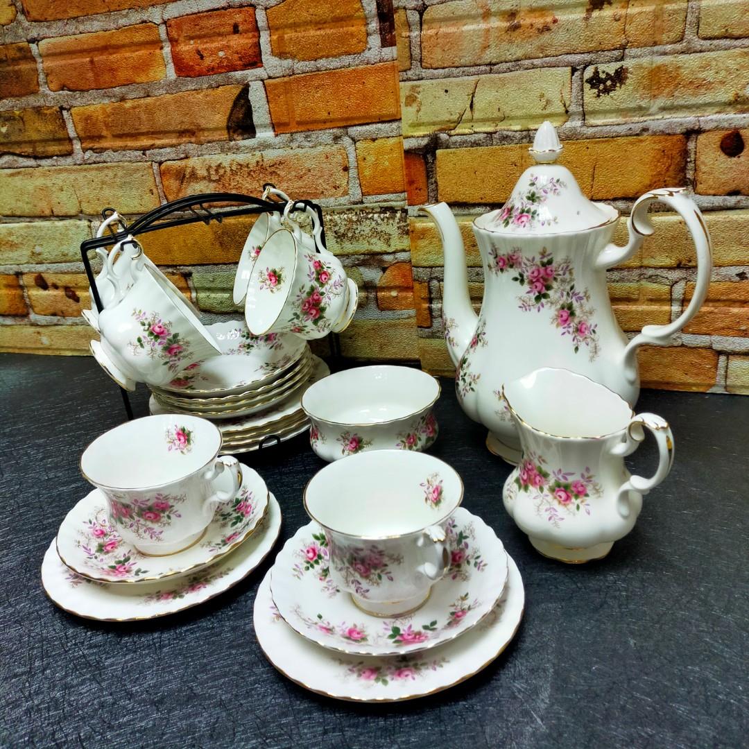 Royal Albert Lavender Rose Tea Coffee Set For 6 Kitchen Appliances On Carousell
