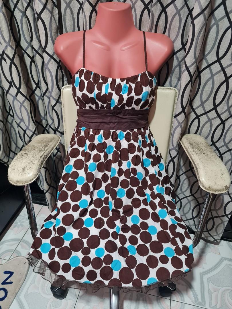 Ruby rox polka dot dress sales