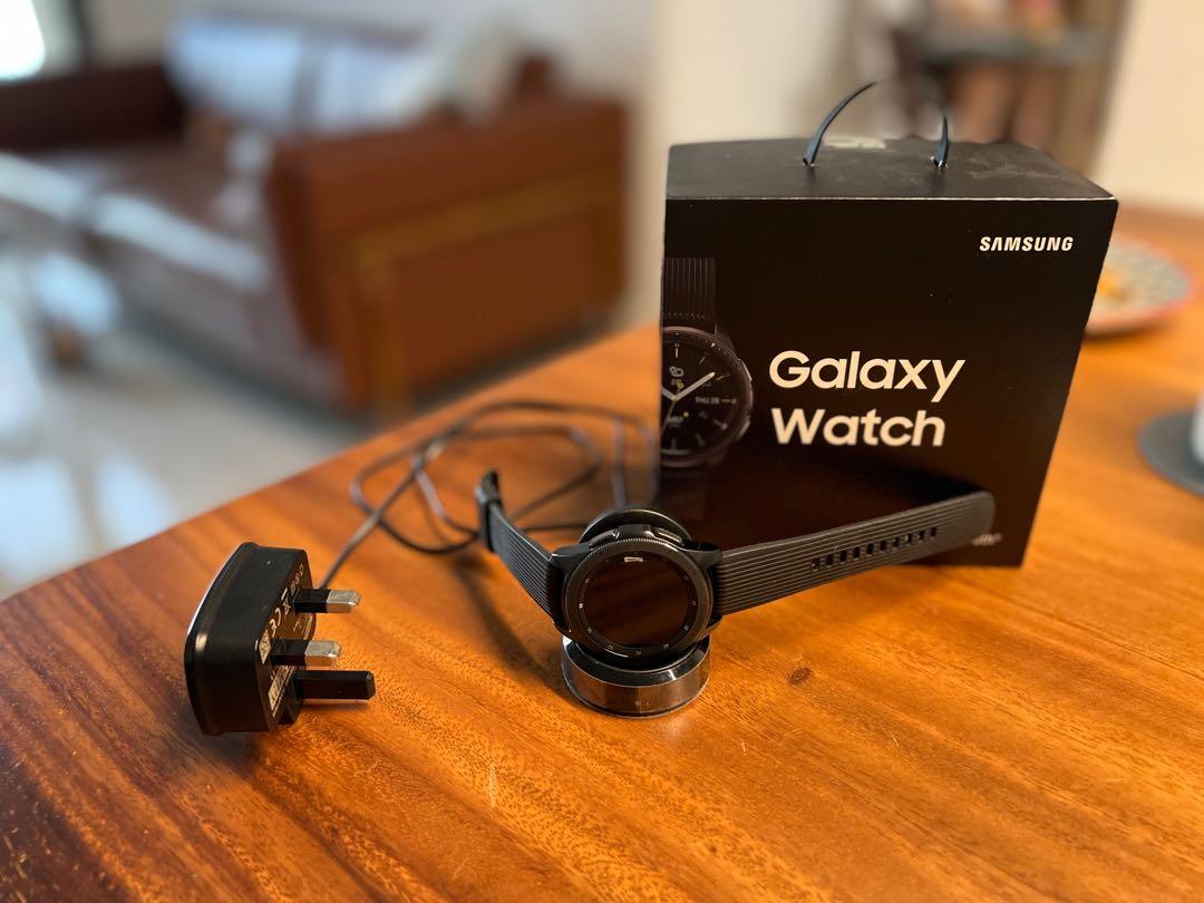 Samsung Galaxy Watch 42mm Midnight Black Mobile Phones