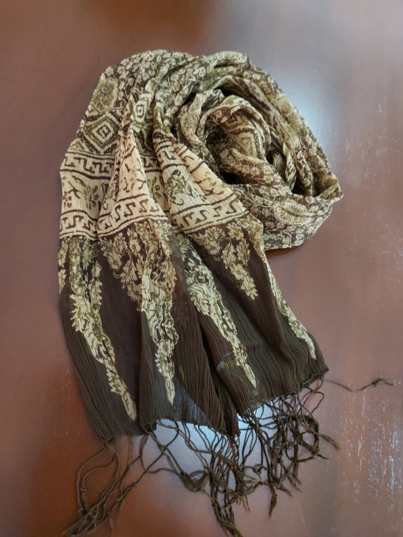 Scarf batik Keris 20cm x 120cm