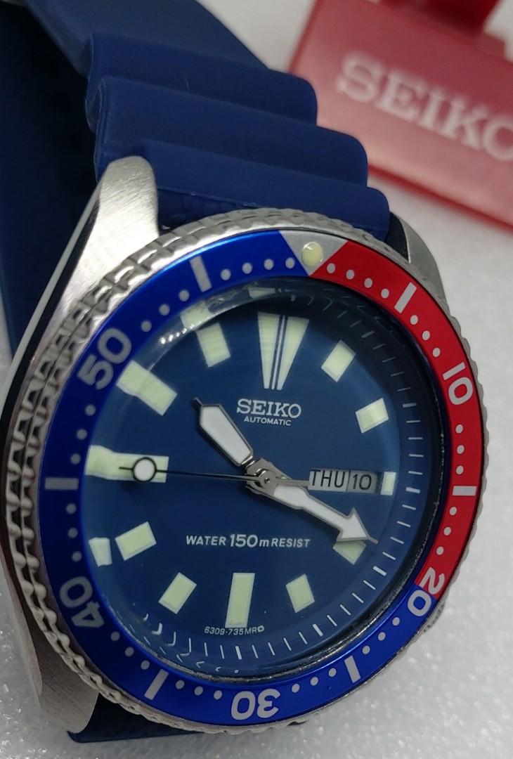 Seiko divers 150m. (6309), Men's Fashion, Watches & Accessories, Watches on  Carousell