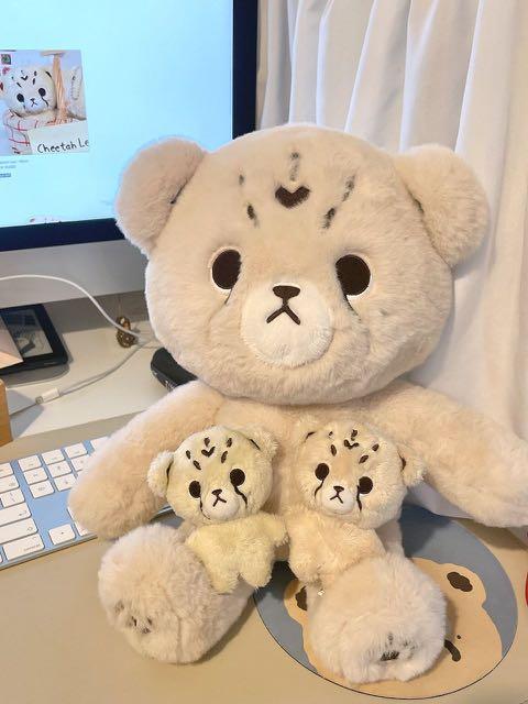 チタリ Cheetah Lee ぬいぐるみ 40cm マーク nct ぬいぐるみ