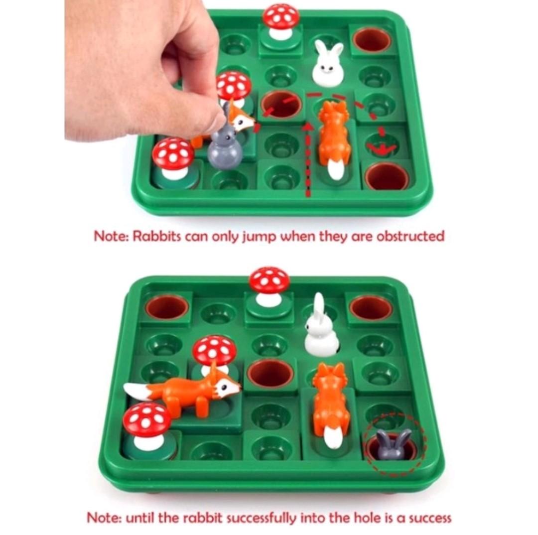 (SG READY STOCK) Jumping Rabbit Smart Game Portable Puzzle Memory ...