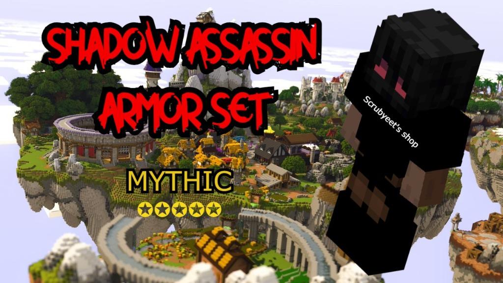Shadow Assassin Armor Set Hypixel Skyblock, Video Gaming, Gaming