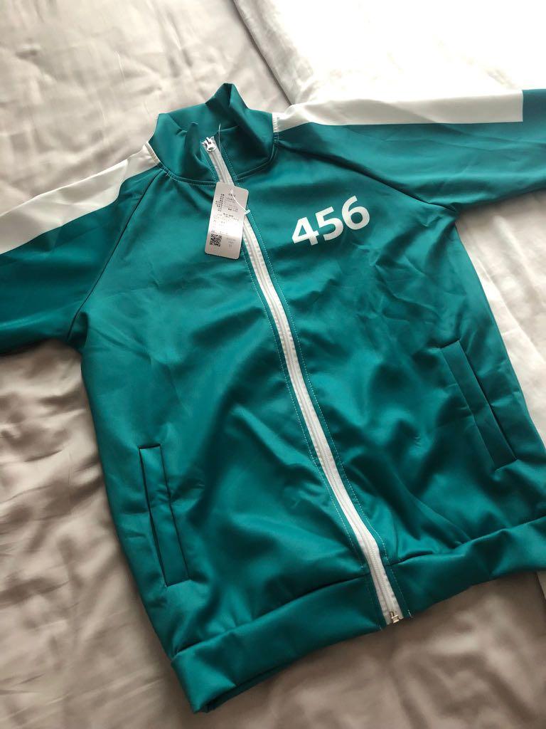 Squid game costume/tracksuit player 456, Women's Fashion, Dresses