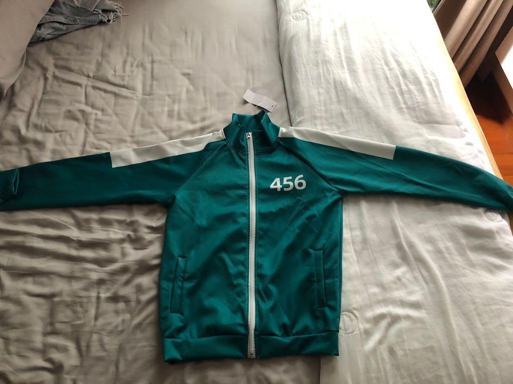 Squid game costume/tracksuit player 456, Women's Fashion, Dresses
