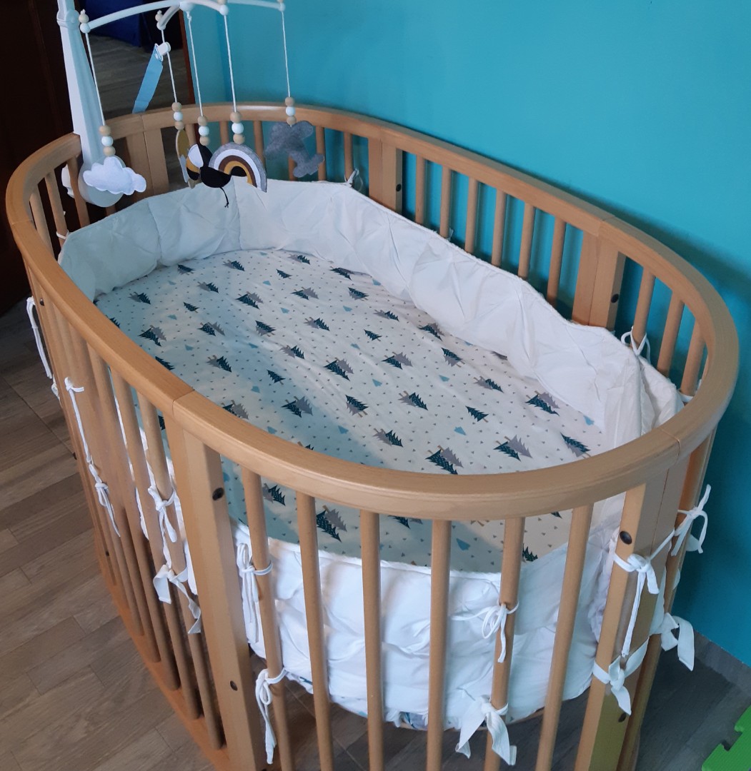 Stokke bed bumper top