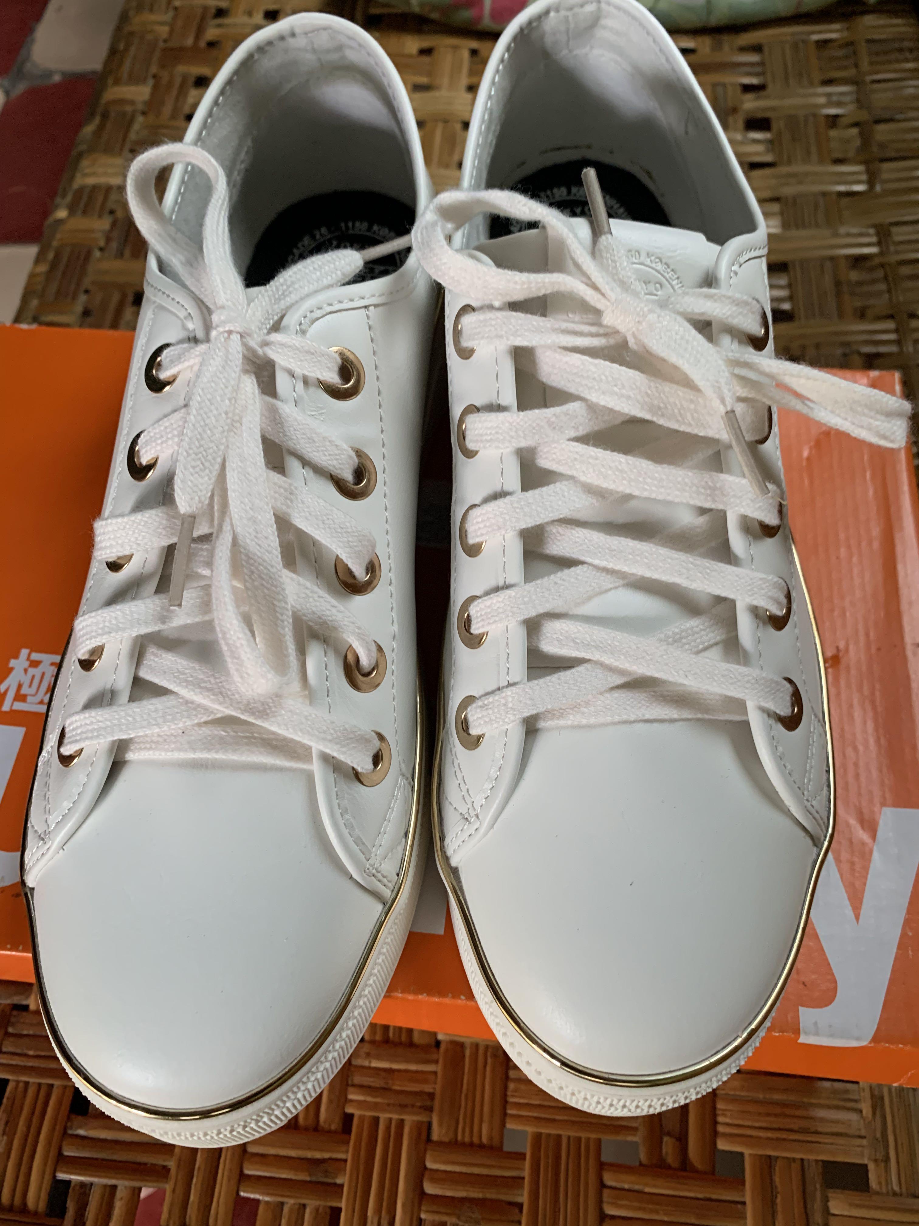 Superdry White Sneakers Flatform Sleek Trainers Original
