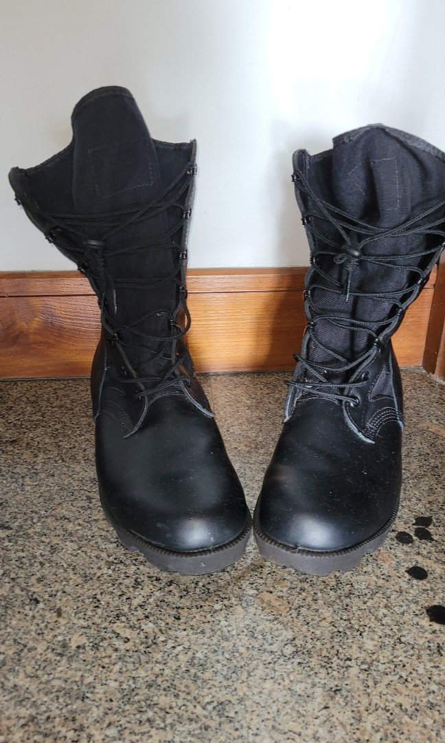 Tactical Mil Spec Boots US 10, Men's Fashion, Footwear, Boots on Carousell