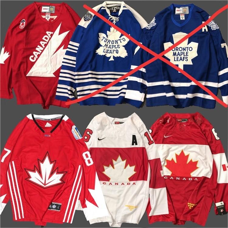 Vintage Nike Jersey Team Canada Hockey, Men's Fashion, Tops & Sets, Tshirts  & Polo Shirts on Carousell