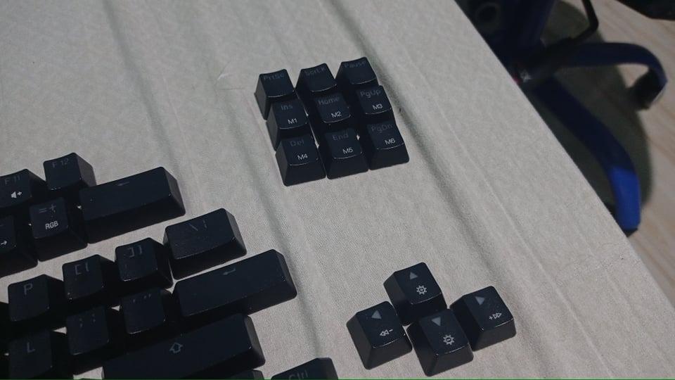 Tecware Phantom Elite Stock PBT Backlit Keycaps (Category: Computer Keyboard) located in Marikina City. Submitted by AKBYKN (Listing ID 1125219833, Image 3). Description: Selling my stock keycaps from my Phantom Elite. RFS: I'm already using Pudding Keycaps! Marikina Area. If shipping via Lalamove, shipping fee shouldered by the buyer. F11 Key missing upon checking as of April 2026 :( Thanks po! Feel free to message nalang po dito sa carousell! .