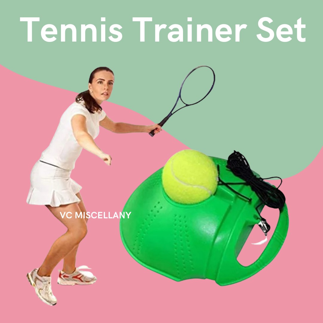 Tennis Trainer for Beginners Fill and Drill Tennis Training Tool